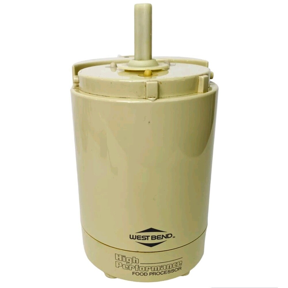 West Bend High Performance 6500 Food Processor Base Replacement Part Working